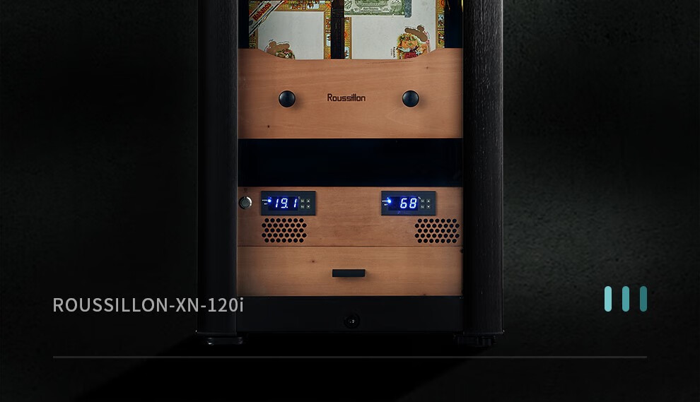 roussillon鲁西荣雪茄柜雪茄柜恒温恒湿家用雪茄柜压缩机雪茄柜恒温