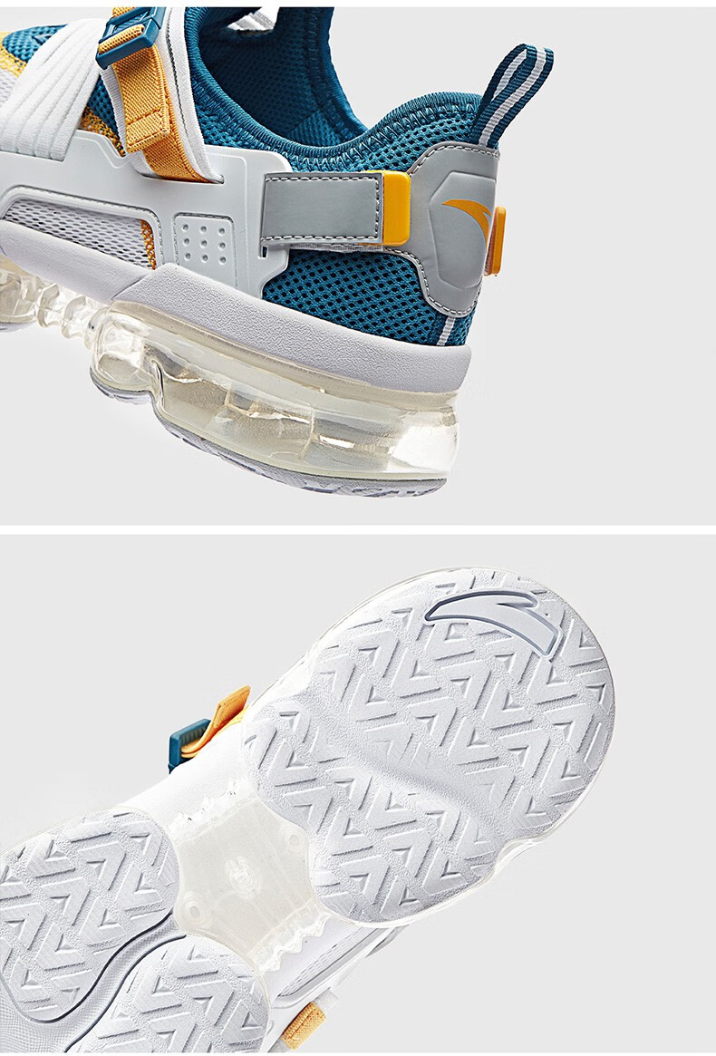 安踏官网nasa漫游者男鞋秋冬季新款seeed全掌气垫跑步鞋透气网面运动