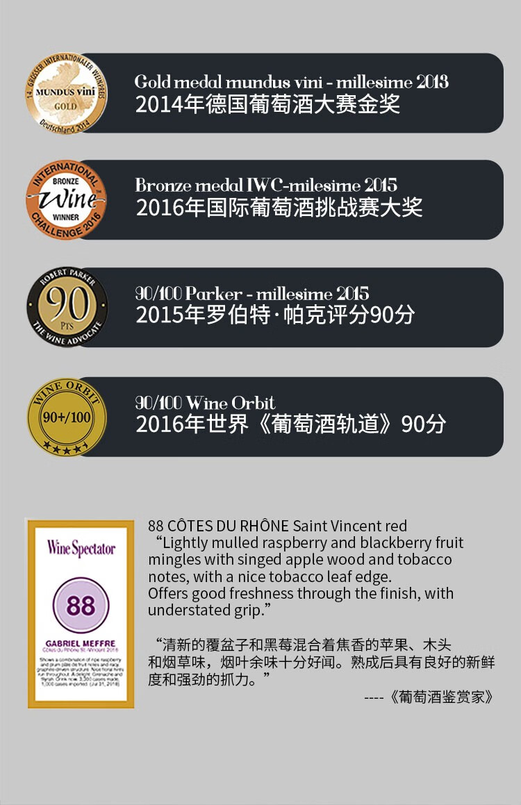 罗纳河谷(rhone valley) 克罗兹-埃米塔日(crozes-hermitage)品牌