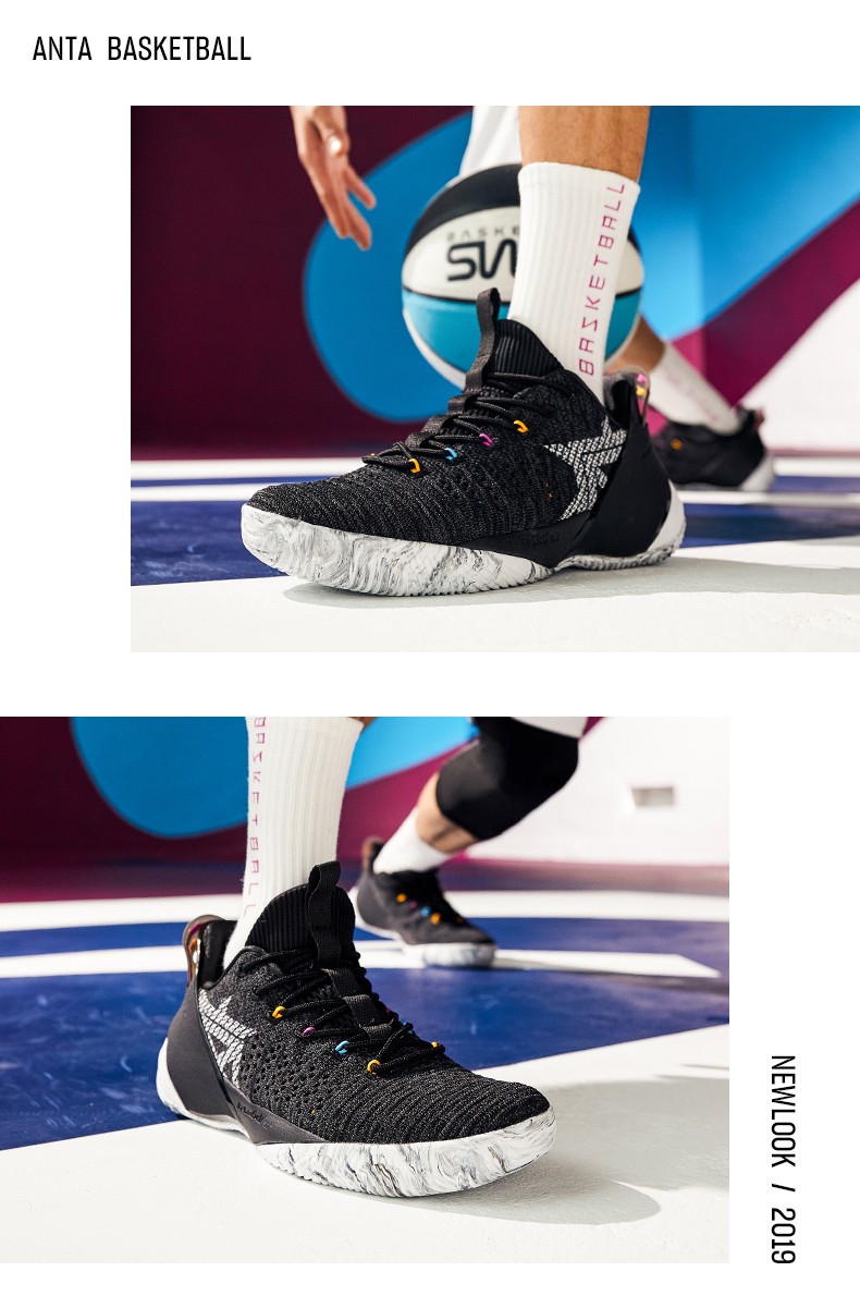 安踏篮球鞋要疯3低帮男鞋2020秋冬季要疯进击外场实战篮球鞋网面男鞋