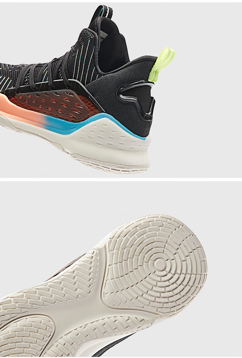 安踏篮球鞋kt汤普森水花1代篮球战靴新款水花缓震耐磨虎扑球鞋kt水花1