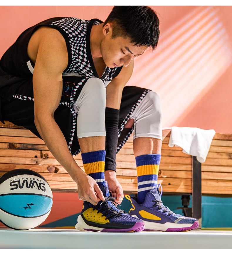 安踏篮球鞋kt汤普森水花1代篮球战靴新款水花缓震耐磨虎扑球鞋kt水花1