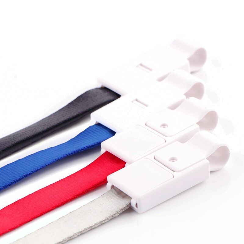 晨光证件卡套挂绳商务工作卡绳胸卡吊绳12根15厘米awt92011黑色