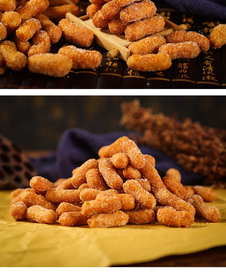 江米条老式传统糕点东北糯米条怀旧零食老北京美食散装江米条1000g大