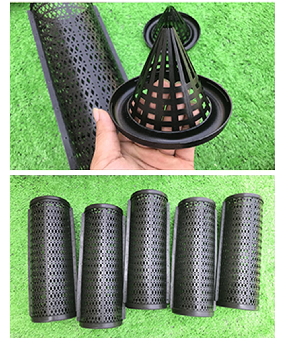 聚春福黄鳝笼一字鳝鱼笼塑料可拆卸鳝笼泥鳅笼倒须鳝鱼笼双进口双倒须