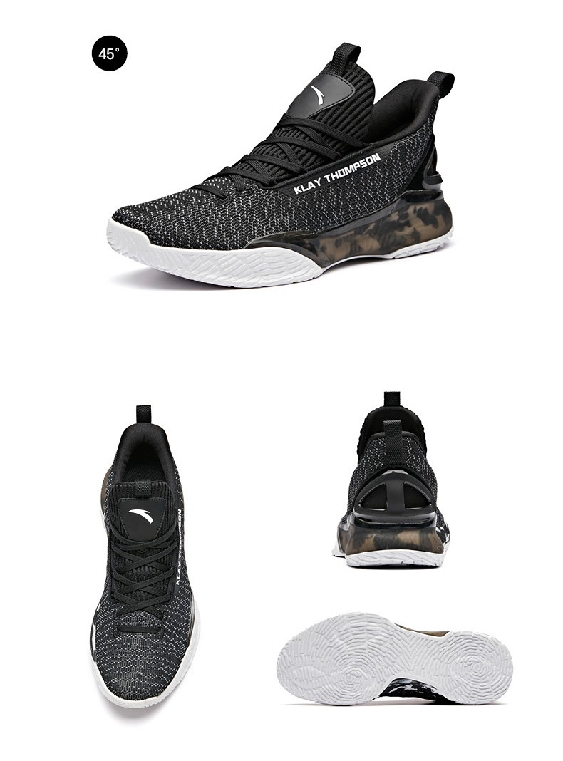 安踏篮球鞋男夏季新款男子低帮网面透气防滑缓震kt篮球战靴运动男鞋