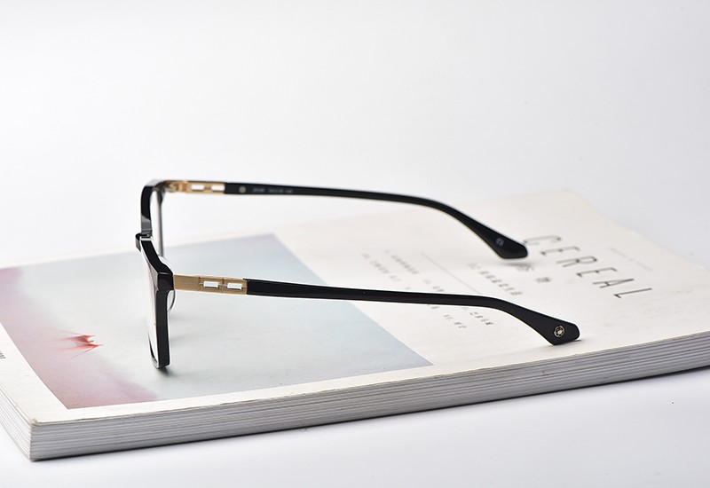 棱角dhshitou天然水晶眼镜石头镜太阳镜板材镜框全框j9199白水晶黑框