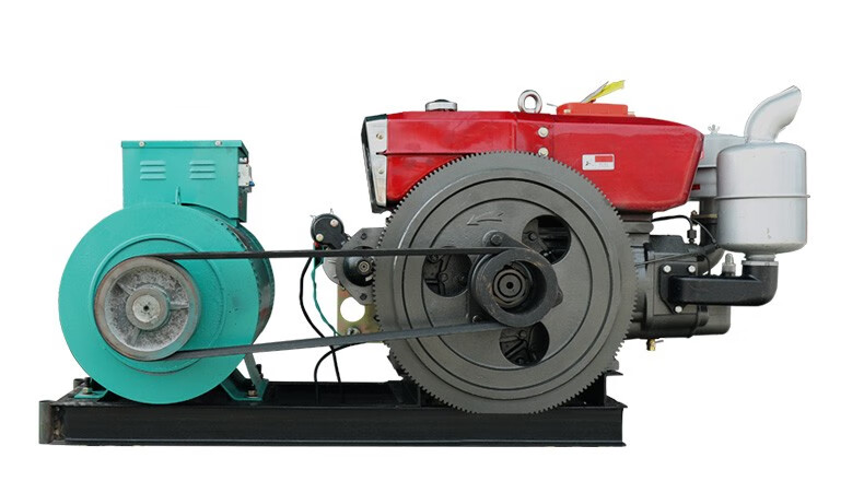 永锋盛常州单缸皮带轮三相15kw20kw24kw30kw柴油发电机组电启动工地
