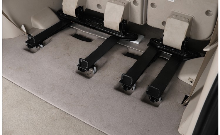 版领秀版第三排滑轨饰条传祺gm8后排座椅移动滑道轨道改装专用配件