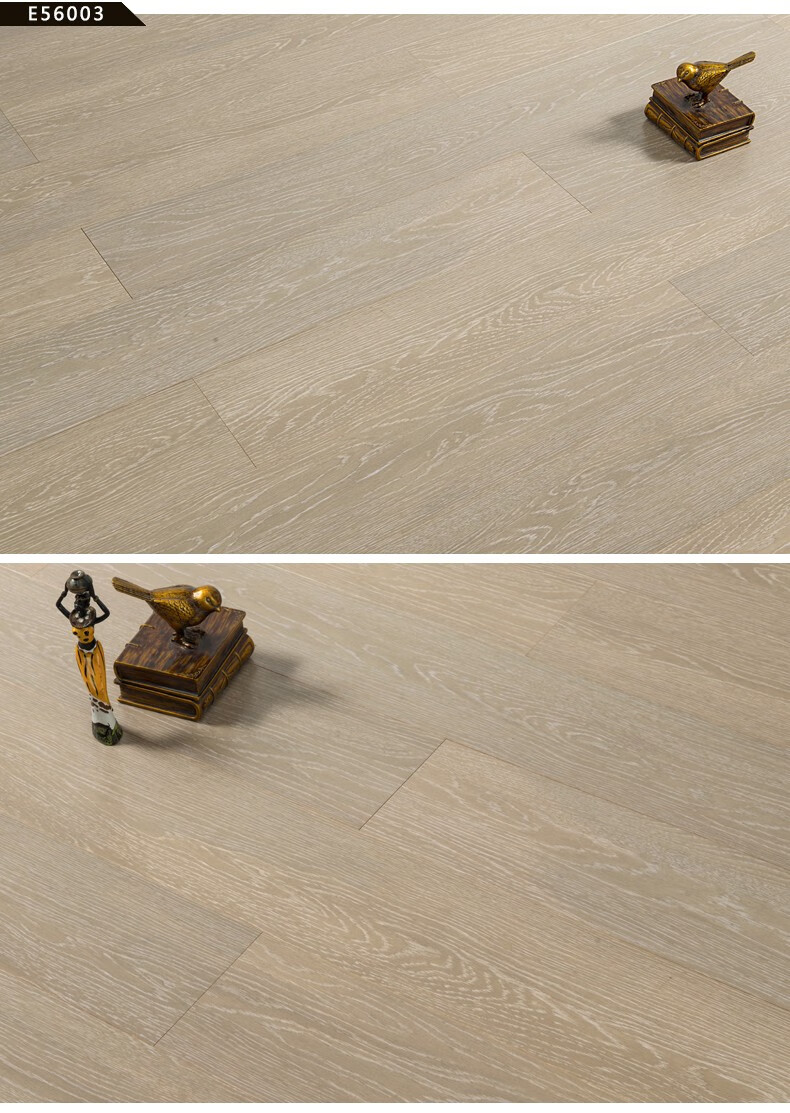 安信木地板桦木多层实木复合地板地暖地板 e56003 裸板价【图片 价格