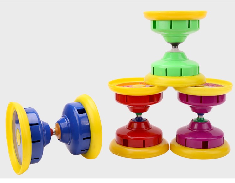 乃力空竹带响空竹初学者学生儿童老年人空竹风竹健身杂技 皮碗双响款