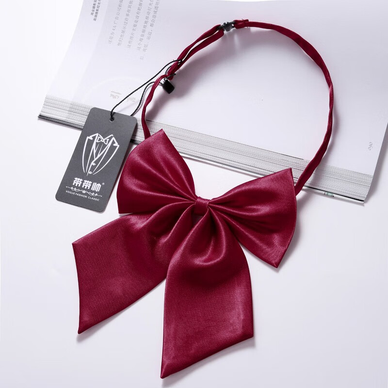 领花女职业工作服正装银行空姐商务丝巾学生蝴蝶结领结女系带制服