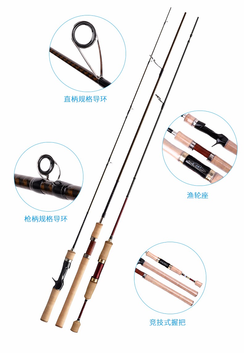 shimano禧玛诺cardiff nx ax微物竿路亚竿直柄枪柄鱼竿钓鱼竿马口竿鳟