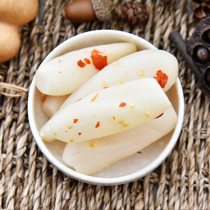 靖茂 珍珠萝卜200gx6袋 酸甜酸辣爽口泡萝卜广西靖西特产零食 泡制酸