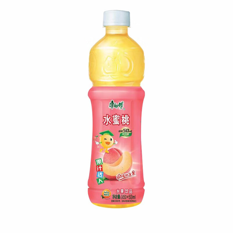 包邮 康师傅 水蜜桃果味饮料 500ml*12瓶 水果饮品【图片 价格 品牌 