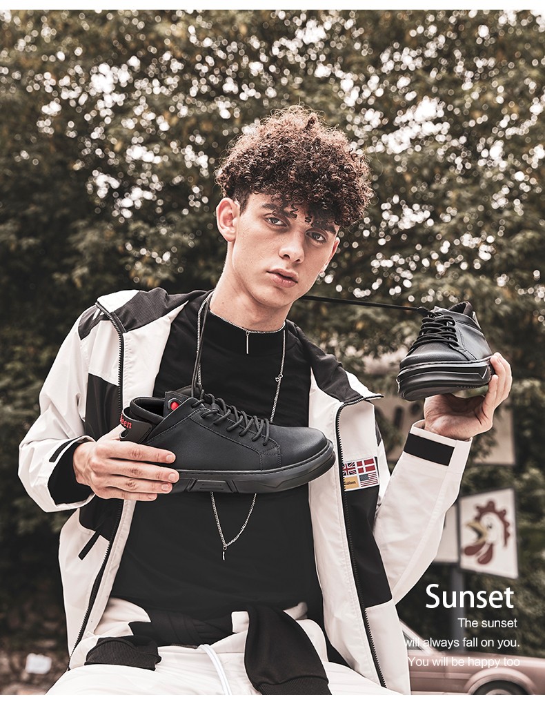 cabbeen/卡宾男鞋2020春季新款小白鞋子男韩版潮流板鞋男士运动休闲鞋