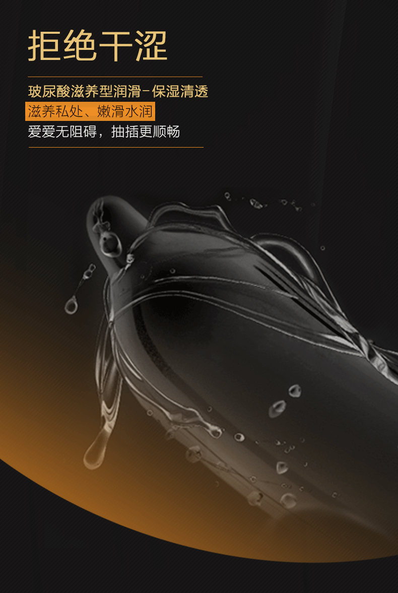 情趣入珠套延时避孕套大颗粒物理带刺超薄玻尿酸安全套男用持久型狼牙