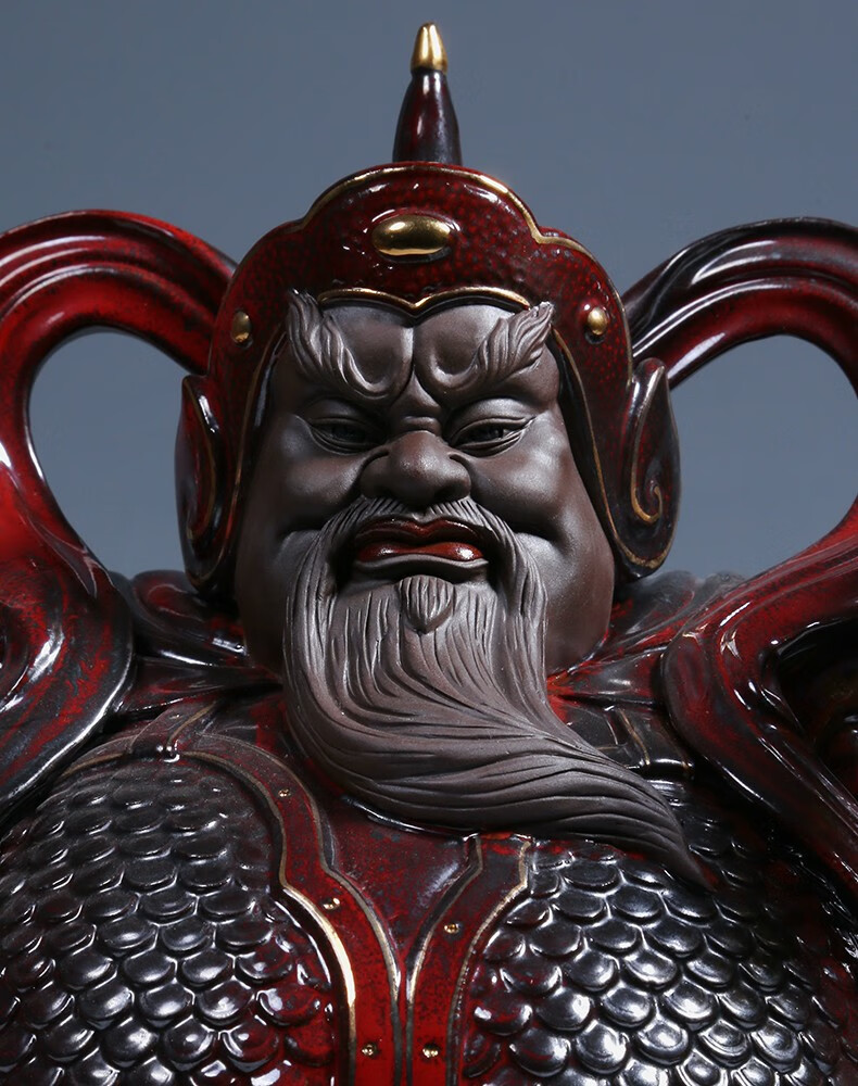 微美陶瓷哼哈二将门神一对开业乔迁新居入宅左右护法神像礼品摆件 12