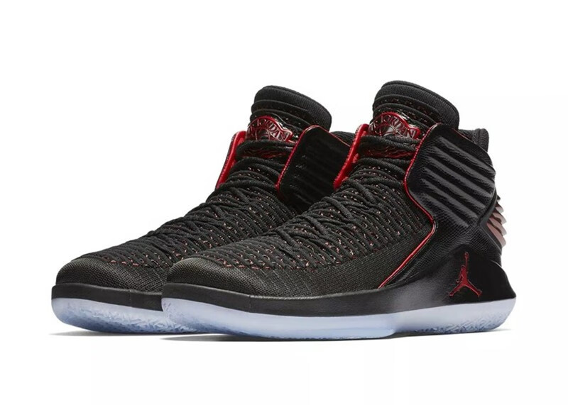 nike耐克男鞋新款airjordanaj32乔32黑红高帮运动篮球鞋战靴ah3348aa