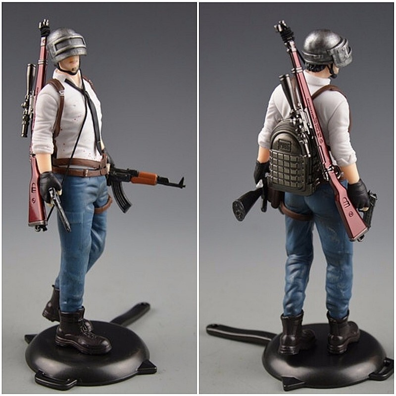 纽新 绝地求生吃鸡手办模型98kawm摆件和平精英手办人物大逃杀游戏