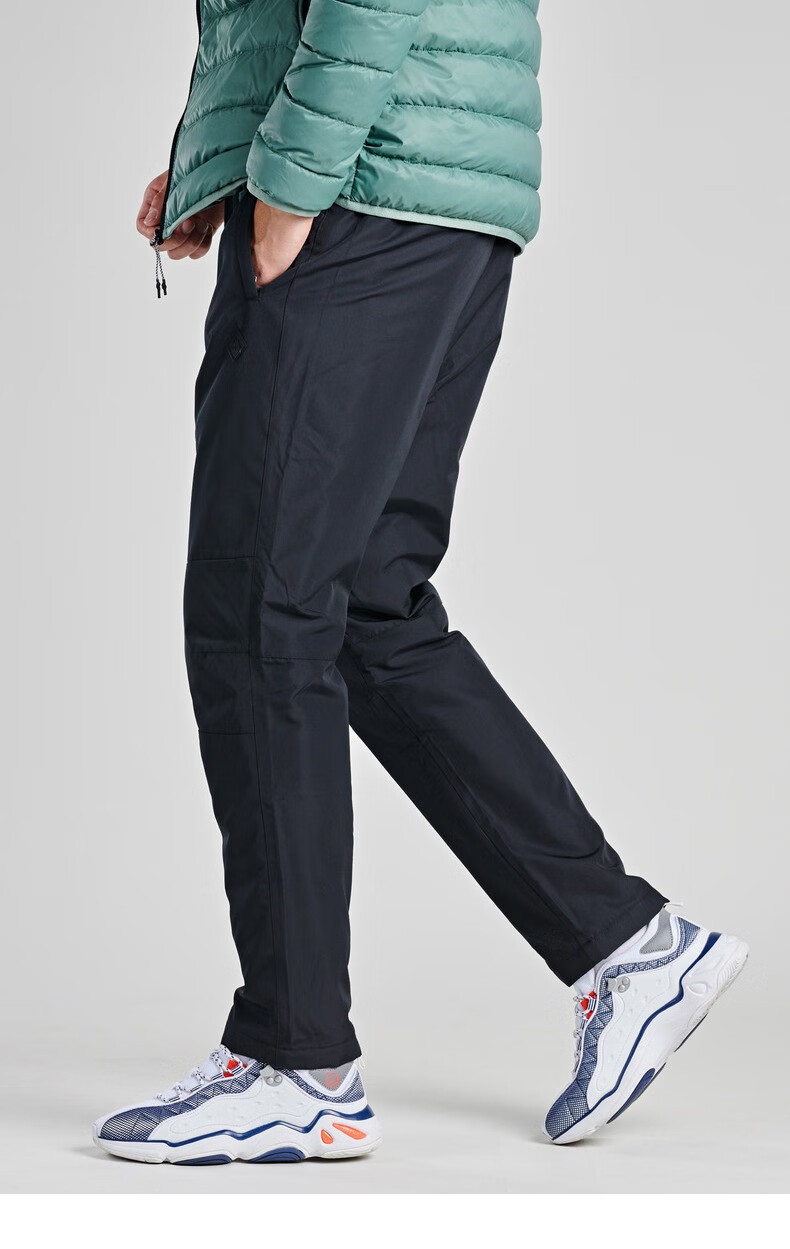 361度男裤2018冬季新款加厚保暖运动长裤361舒适棉裤男551843701 基础