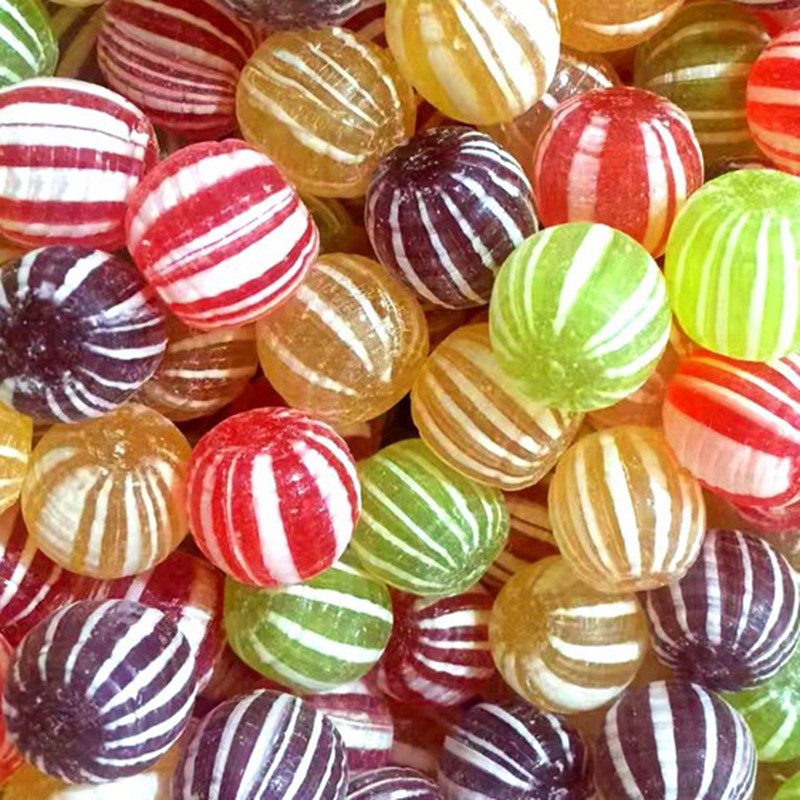 光腚糖500g 怀旧8090后水果糖硬糖球东北老式传统光糖花糖球圆球糖