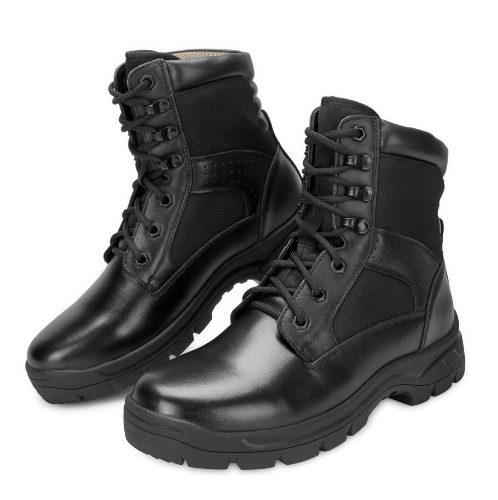 3513巡洋舰男靴户外作战靴耐磨皮靴子皮靴作战靴黑色43