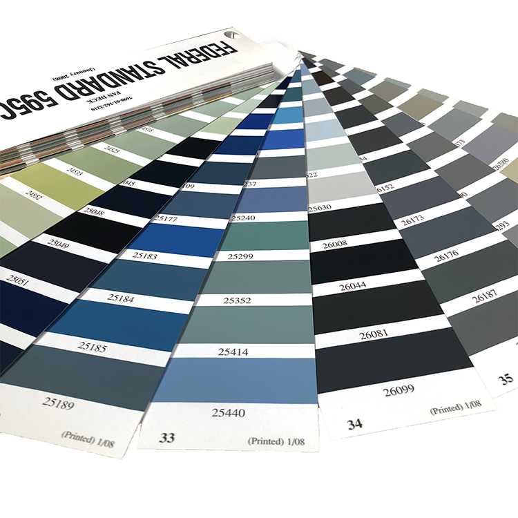 美国联邦色卡fedstd595cfedstd595fandeck标准色卡顺丰