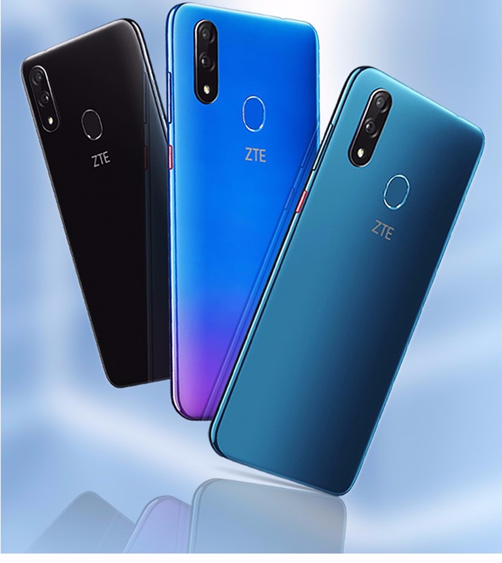 中兴v10智能4g手机 老年人儿童学生智能手机 夜空黑 4gb 64gb