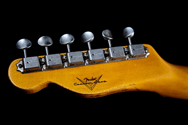 世音琴行fendercustomshop50年代tele芬达美产定制款电吉他150550080