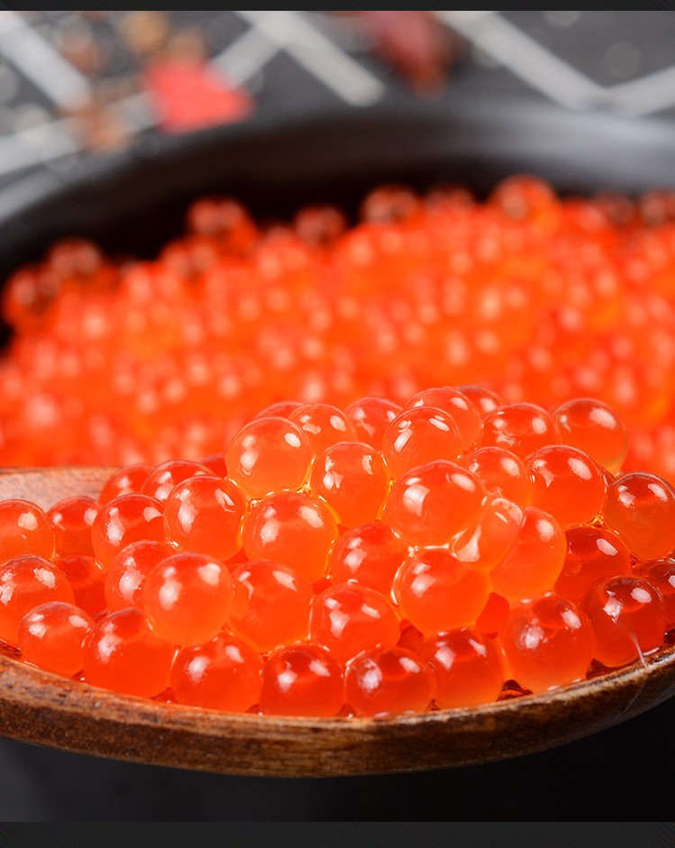 免邮渔哥戏鱼调味三文鱼籽250g三文鱼子酱鲑鱼鱼籽日式料理寿司食材