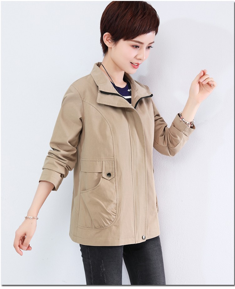 短外套女春秋2019新款短款韩版中年女装30岁40百搭50妈妈上衣夹克衫
