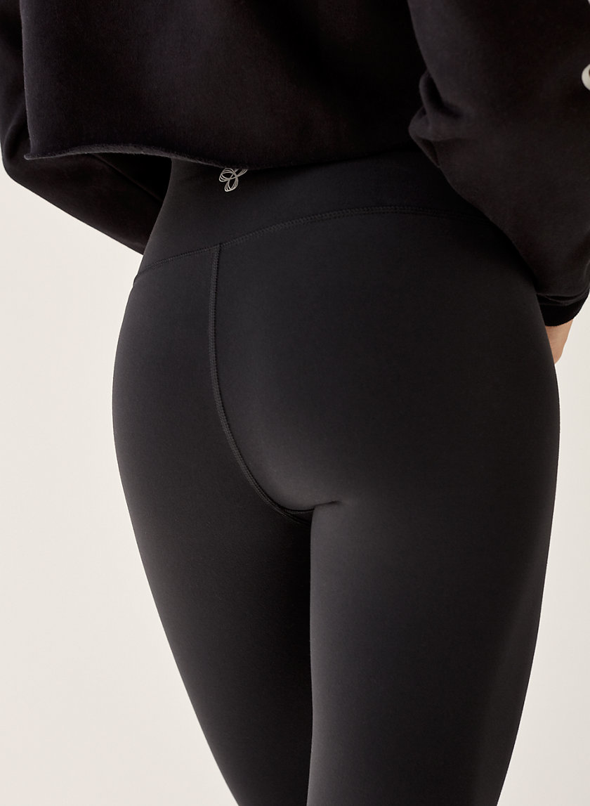 正品现货加拿大代购aritziatna打底裤女加厚绒legging黑色瑜伽裤孕妇