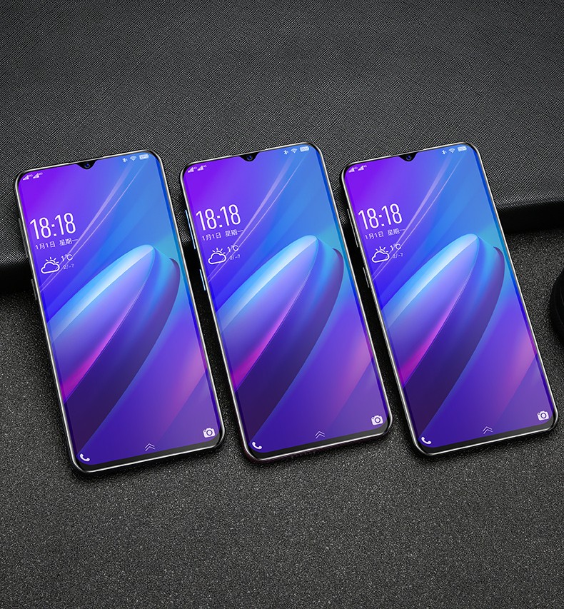 朵唯doovd1水滴全面屏全网通4g超薄智能手机学生老人手机渐变蓝4gb