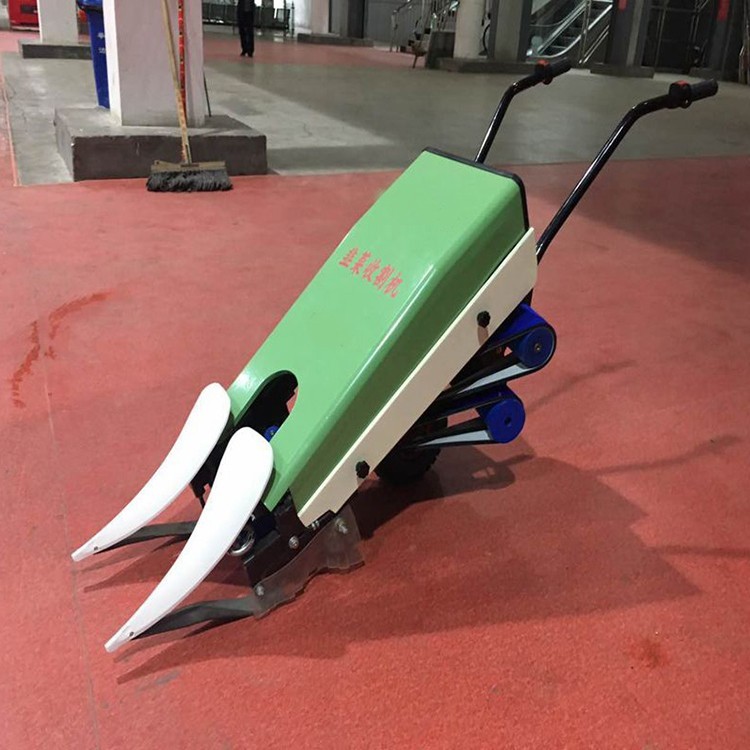 电动充电式手推式韭菜收割机全自动携3式单行韭菜收割设备收割机 收割