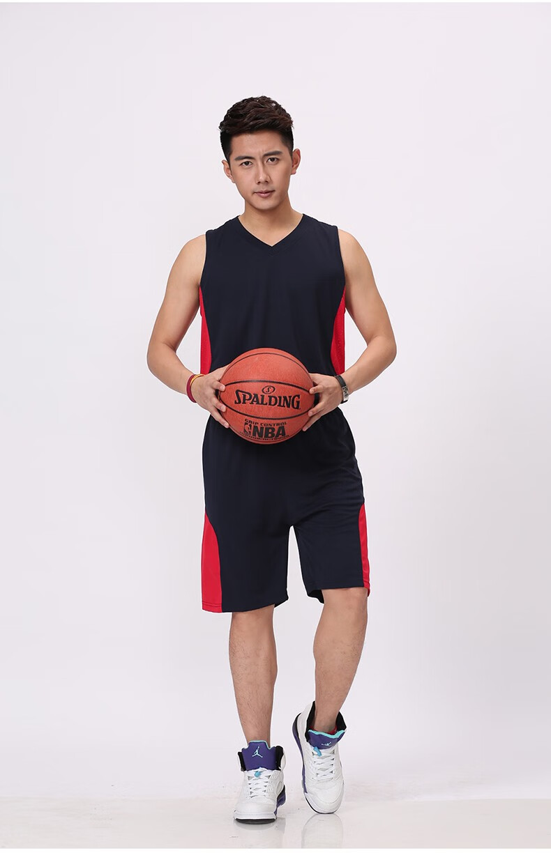 篮球服套装男比赛队服定制夏季新品印字可印号订做运动衣服套装男士