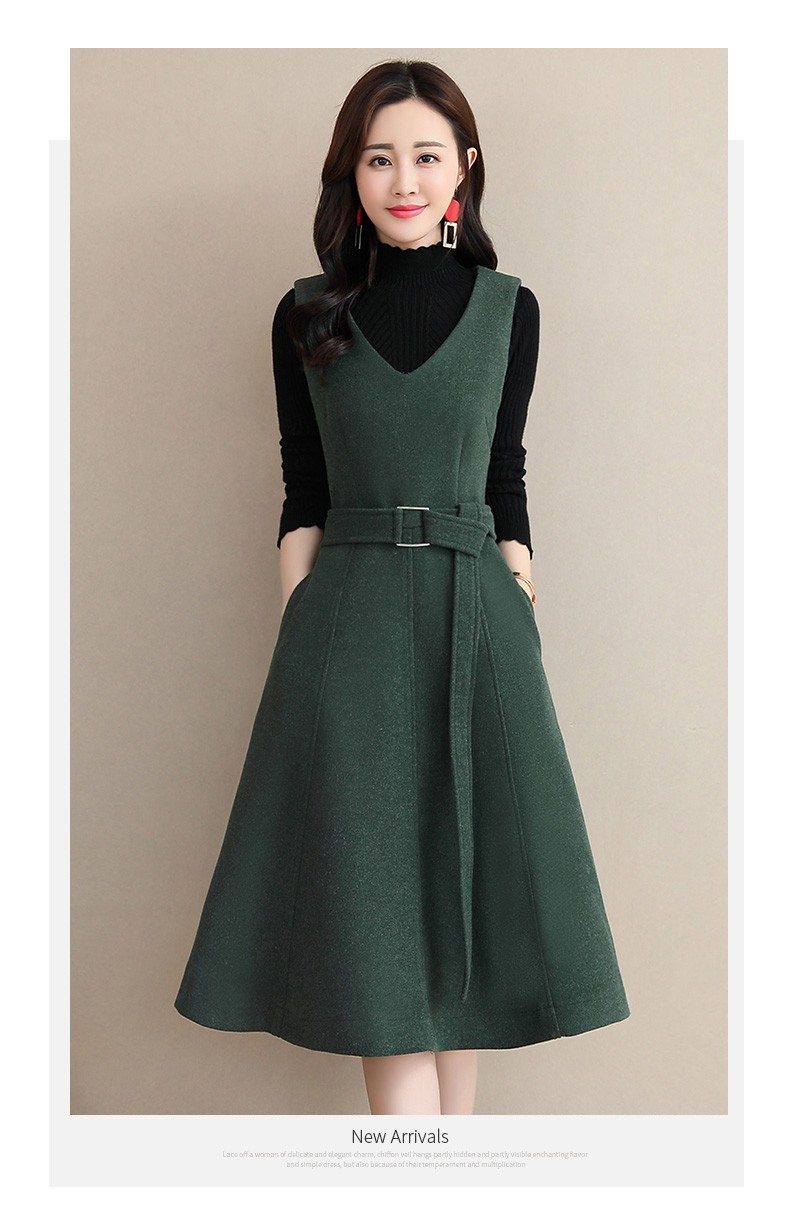 连衣裙2018秋冬新款女装秋天两件套套装裙长袖秋装女韩版修身时尚裙子