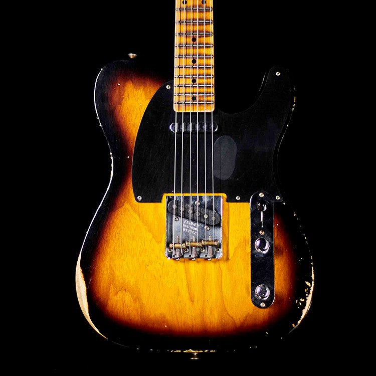 世音琴行fendercustomshop50年代tele芬达美产定制款电吉他150550080