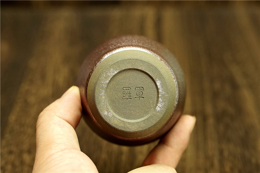 【流光溢彩】魅惑瑰丽 天然多彩 罗军 建阳建盏口径6.