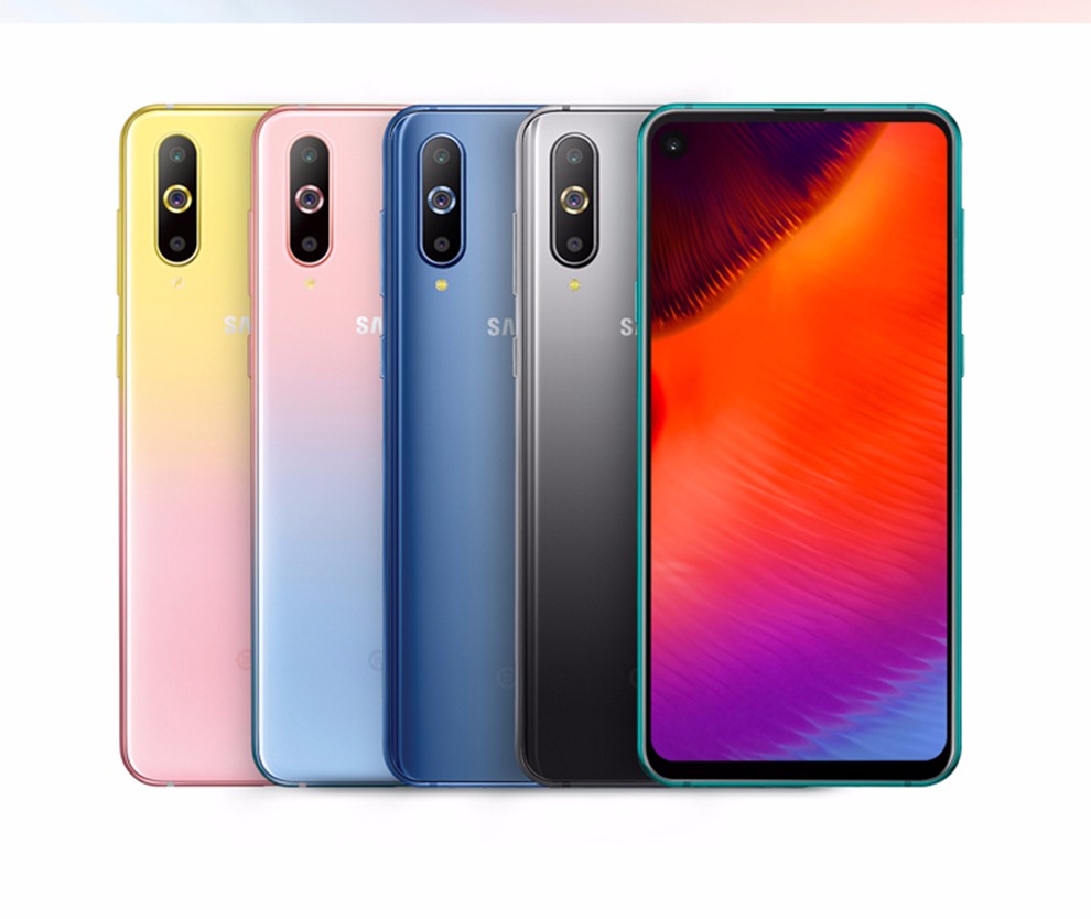 三星galaxy a8s 全面屏手机 极光黑(6gb 128gb)