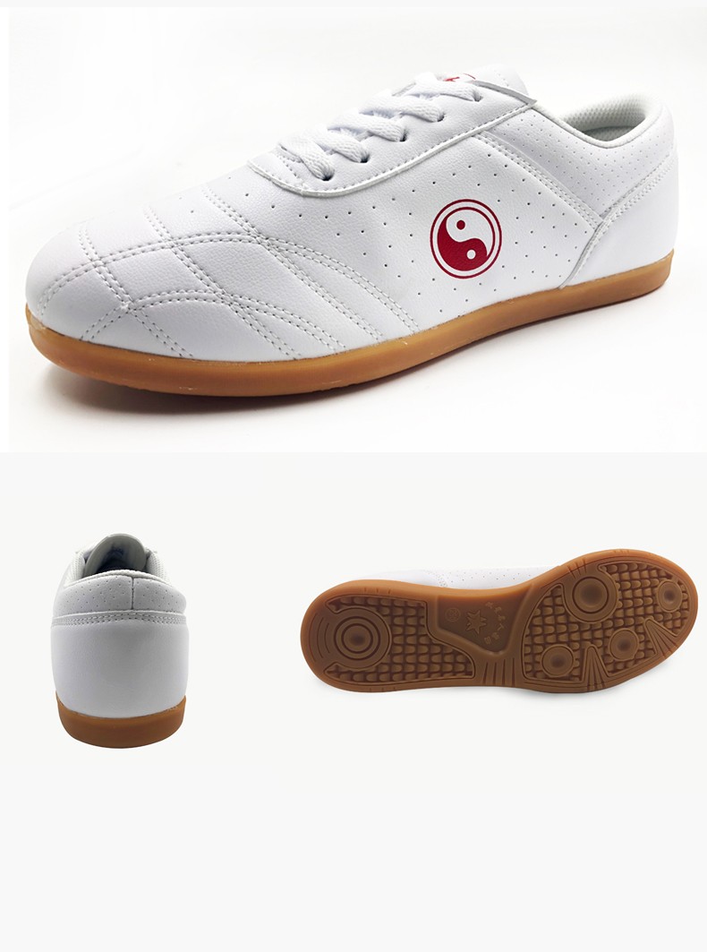 双星武术鞋男青岛太极鞋练功鞋软牛筋底超纤皮春夏款新品训练鞋962016