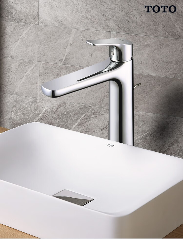 toto龙头台上盆水嘴单孔家用冷热tlg0330503306b卫生间洗手池洗脸盆
