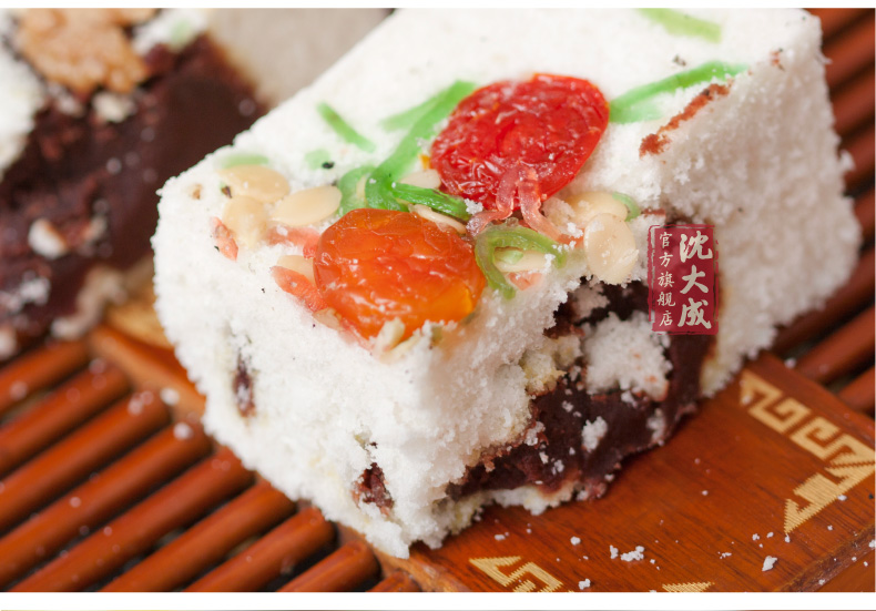 上海特产松糕 老字号 沈大成重阳糕 九九重阳寿糕 传统糕点 崇明糕