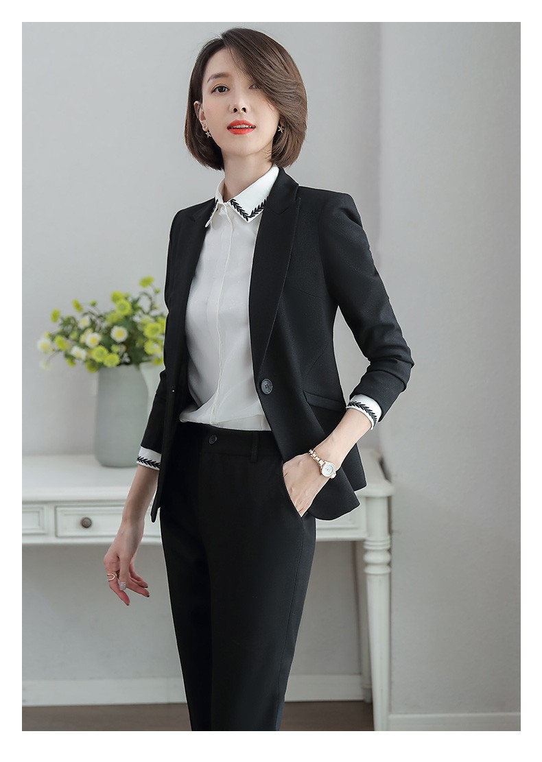 瑞诗米职业装女装套装小西装女2020新款秋季工业西装女时尚商务正装