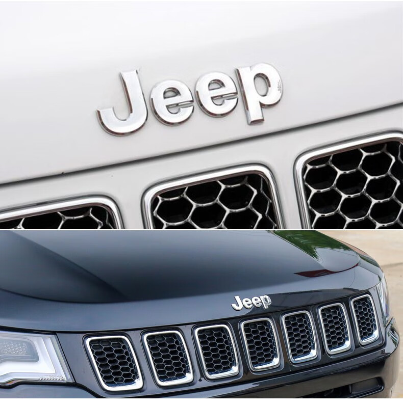 普立希19款20年牧马人jeep车贴大切诺基指南者自由光侠车标车尾标车身