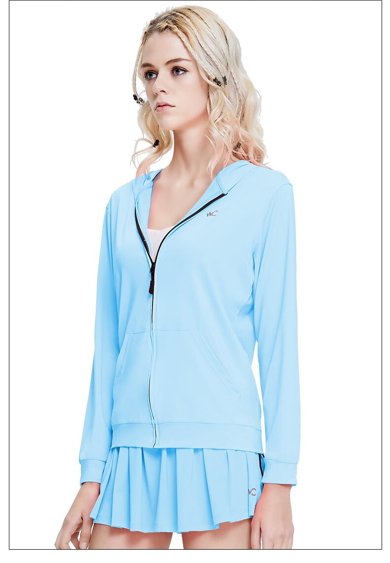 vvc夏季防晒衣女外套新款长袖防晒服中长款运动户外薄防晒皮肤衣 经典