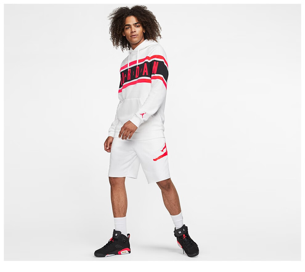 aj 男子起绒套头连帽衫 jordan air bq5655 bq5655-100 xl