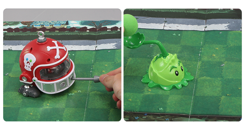 植物大战僵尸玩具套装女孩男宝宝男孩男童36周岁软胶硬胶生日礼物软胶