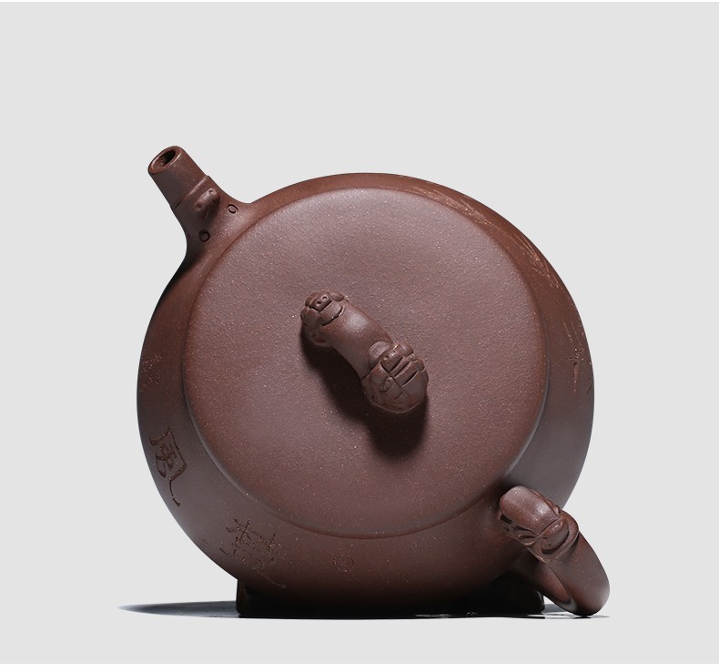 徐保国紫砂壶宜兴名家纯全手工功夫泡茶壶茶具高工收藏风云石瓢紫泥