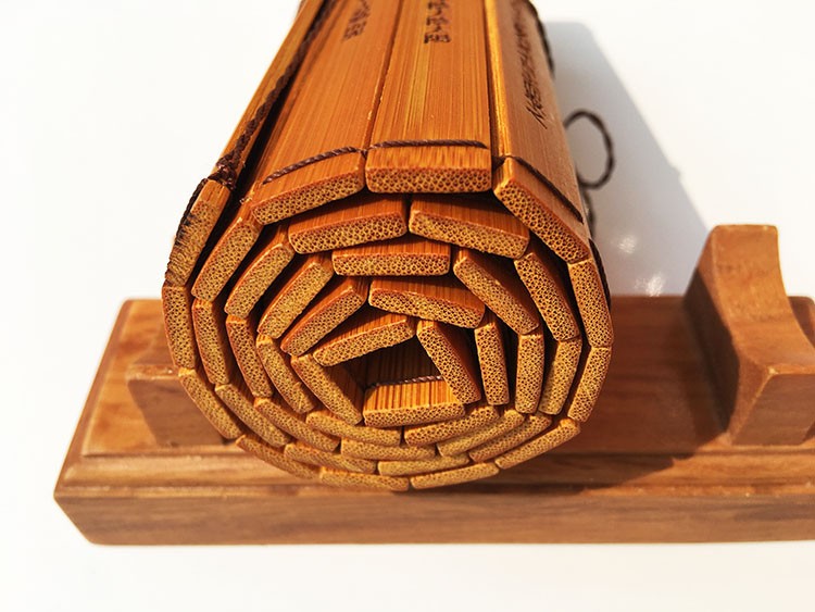 竹简书竹书雕刻工艺品定制国学文创书兰亭序书简中式复古典文化礼品送